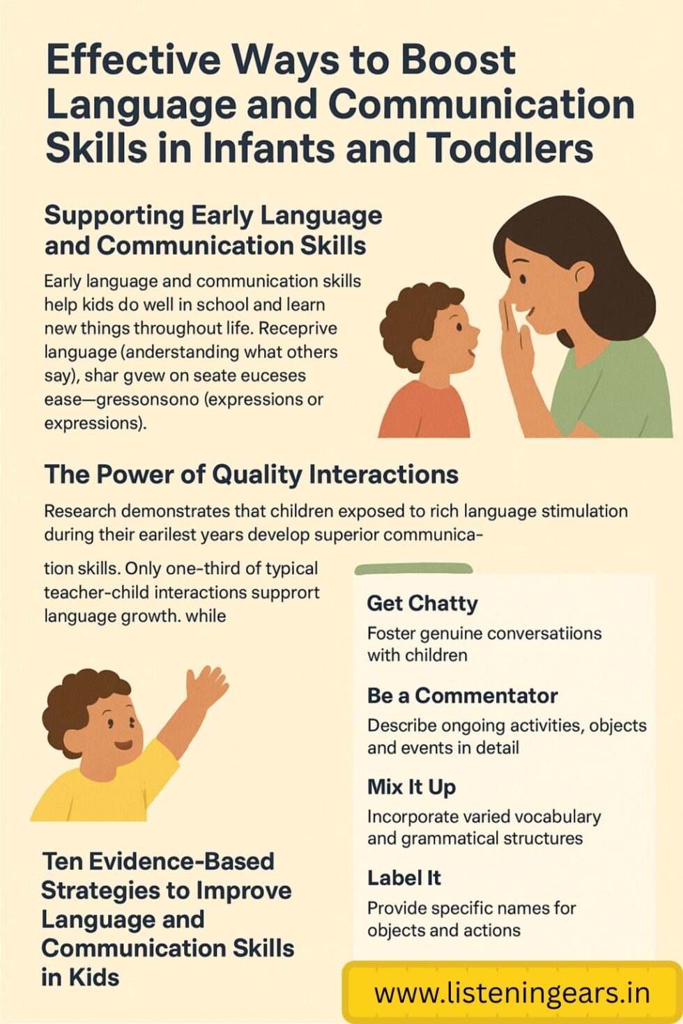 Improve Kid's Language & Communication Skills | Listening Ears