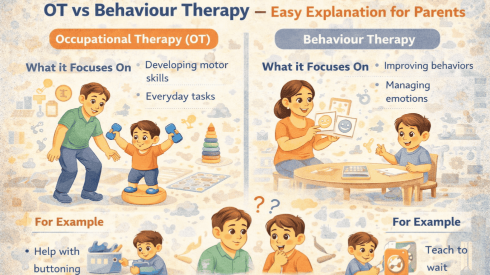 OT vs Behaviour Therapy for Your Child – Listening Ears
