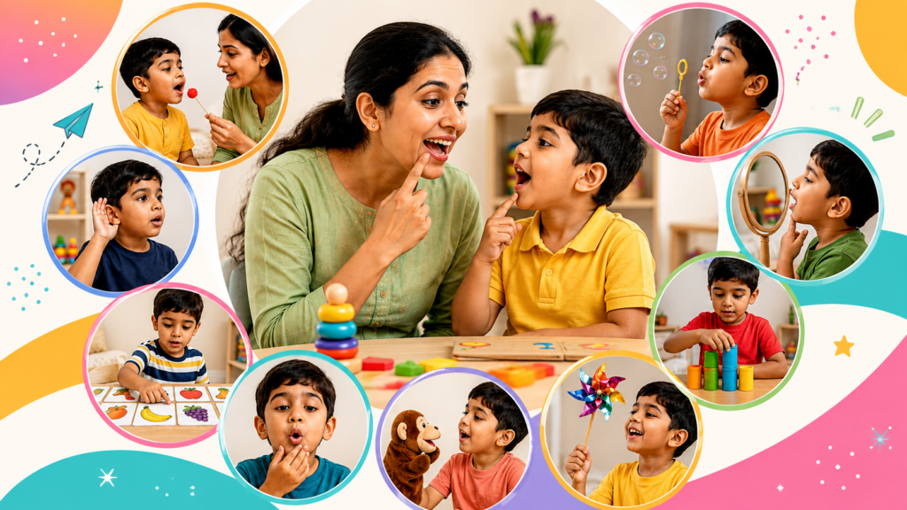 10 Speech Therapy Exercises for Children at Home
